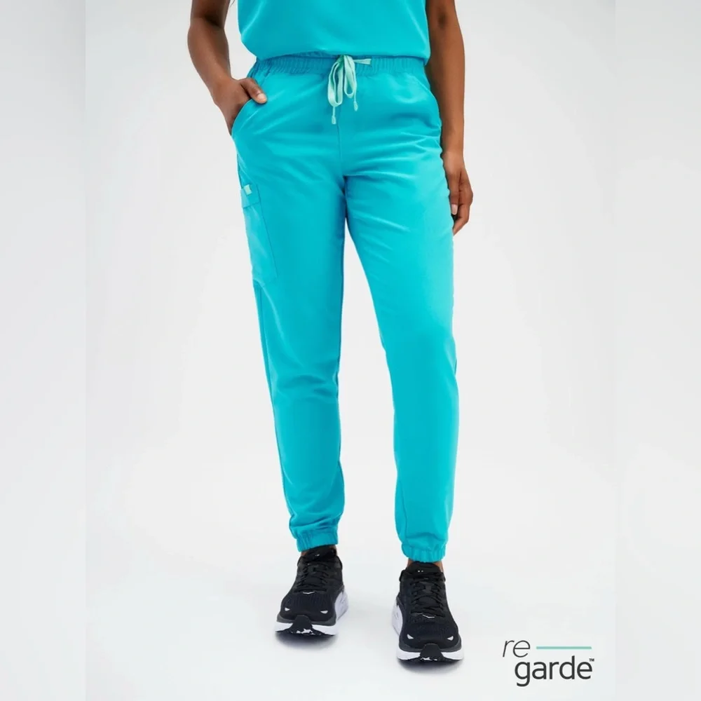 Garde Malade Turquoise Scrub Set S/M - Picture 3 of 7